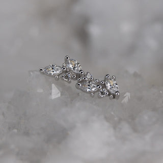 junipurr jewellery andreia cluster marquise and round swarovski cz  threadless