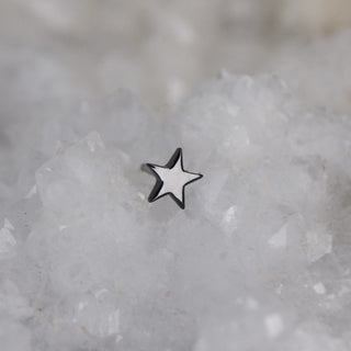 junipurr jewellery cosmic astrology star starsign black gold rhodium threadless push fit jewellery jewelry cardiff junipurr stockist