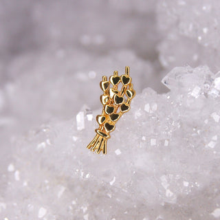 junipurr jewellery bundle o love piercing jewelry hay farmer 14k yellow gold threadless push fit attachment