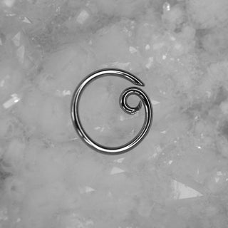 apex niobium seam ring with textured finish cardiff piercing nose septum earrings implant grade body jewellery swirl rocker daith side facing hammered textured waffle finished