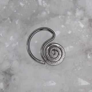 apex niobium seam ring with textured finish cardiff piercing nose septum earrings implant grade body jewellery