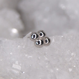 Tish Lyon - 14K Gold Quad Bead Threadless End