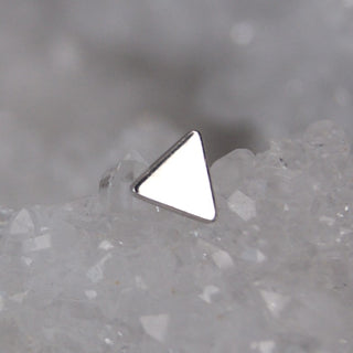 Tish Lyon - 14k Gold Triangle Threadless End