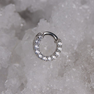 Tish Lyon - TL - GOLD PAVÉ GEM COVERED DAITH SEPTUM RING