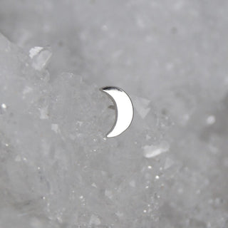 Tish Lyon - 14K Gold Moon Threadless End