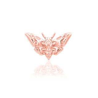 JUNIPURR JEWELRY DEATHS-HEAD MOTH ROSE GOLD