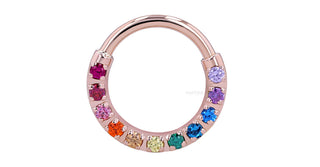Anatometal Rainbow Transition Ring at 240