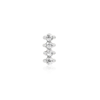 Junipurr Jewelry 4 Gem CZ Bar