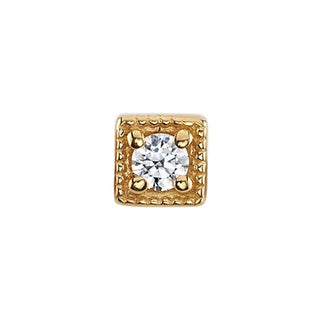 BVLA Square Harlequin piercing jewellery uk