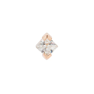 CELESTIAL - Rose Gold CZ - THREADLESS END