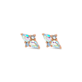 ETHEREAL - ROSE GOLD MERCURY MIST TOPAZ THREADLESS END
