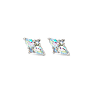 ETHEREAL - WHITE GOLD MERCURY MIST TOPAZ THREADLESS END