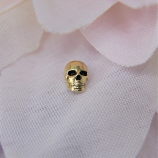 House Gold - 18K Gold Skull Threadless Attachment