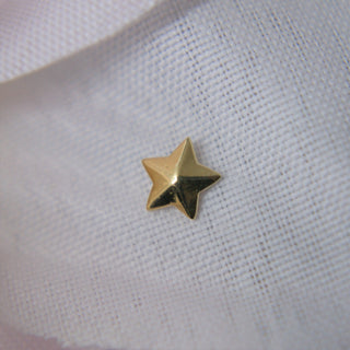 House Gold - 18K Gold Star Threadless Attachment
