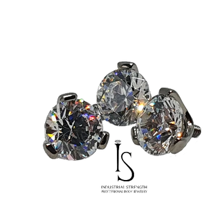 industrial strength prong set swarovski