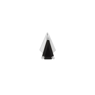 Buddha jewellery It Was All A Dream White Gold - Black Agate