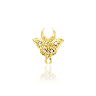 JUNIPURR JEWELRY LUNA YELLOW GOLD