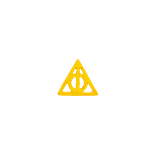 Junipurr 14k Yellow Gold Deathly Hallows decorative end JJ1378-YG Cardiff UK
