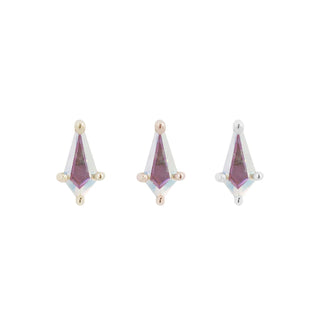 MINI SOHO -  GOLD KITE CUT MERCURY MIST TOPAZ - Buddha Jewellery
