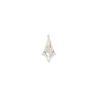 MINI SOHO - White Gold KITE CUT CZ - THREADLESS END.jpg