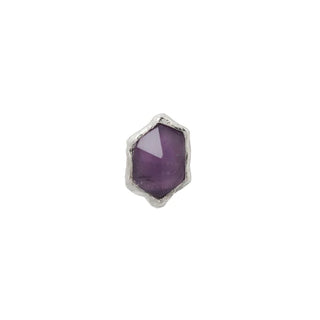 PUMP UP THE VOLUME - AMETHYST - BUDDHA JEWELLERY THREADLESS END WHITE GOLD