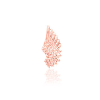 Right Wing Rose Gold JUNIPURR JEWELRY ICARUS WING CARDIFF UK
