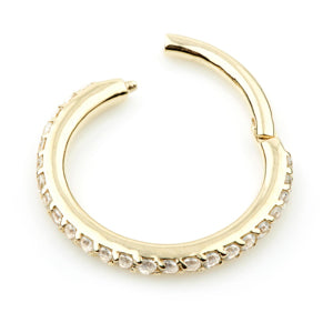 tish lyon eternity ring 14k gold