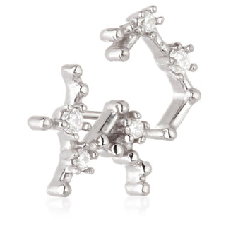 Tish Lyon - TL - 14CT SOLID GOLD THREADLESS JEWELLED ZODIAC CONSTELLATION PIN ATTACHMENT