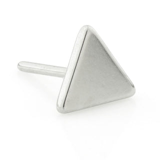 Tish Lyon - 14K White GOLD TRIANGLE THREADLESS ATTACHMENT