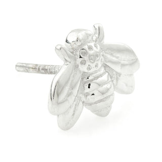 Gold Bee earring piercing jewellery for ears