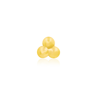 Junipurr Jewelry Gold Tri-bead