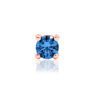 junipurr gretel prong set blue rose gold
