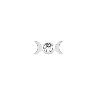 junipurr 14k white gold Tauriel decorative end JJ0206-WG