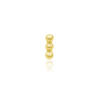 JUNIPURR JEWELRY BEADS-OF-3 Yellow Gold