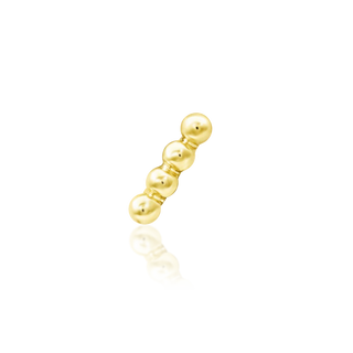 JUNIPURR JEWELRY BEADS-OF-4 Yellow Gold