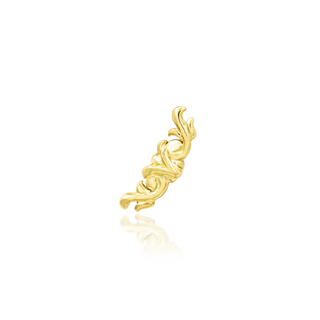 junipurr 14k yellow gold Filigree decorative end JJ0598 YG.