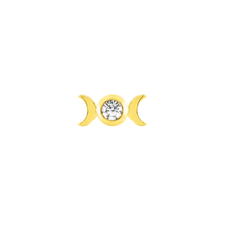 junipurr 14k yellow gold Tauriel decorative end JJ0206-YG