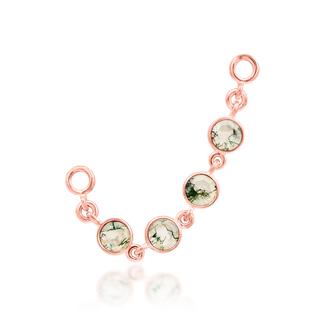 Rose Gold JUNIPURR JEWELRY VANJA - 14k Gold Threadless End