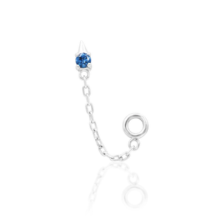 charm with Gia white gold