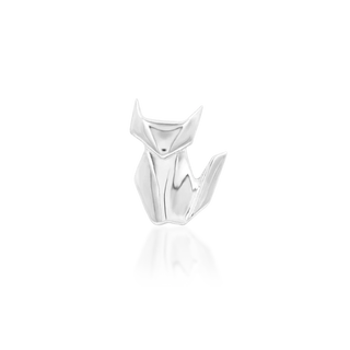 junipurr Paper Fox white gold piercing jewellery