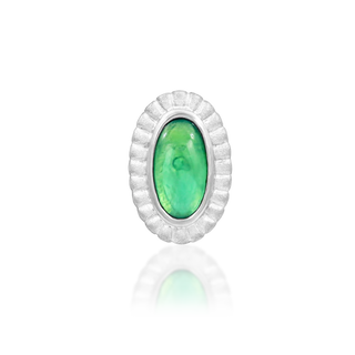 White Gold JUNIPURR JEWELRY VALEN - 14k Gold Threadless End