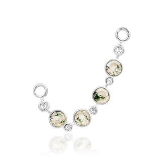 White Gold JUNIPURR JEWELRY VANJA - 14k Gold Threadless End