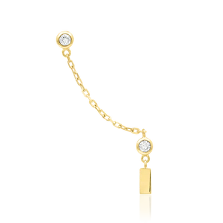 Yellow Gold Junipurr Jewellery Jolene - Cardiff Piercing
