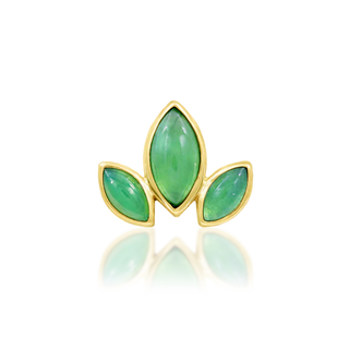 Yellow Gold JUNIPURR JEWELRY VENIS - 14k Gold Threadless End