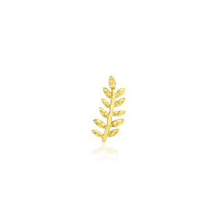Junipurr jewellery Willow 14k Yellow Gold Piercing end