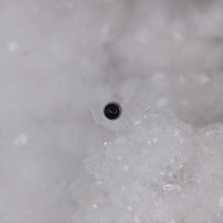 neometal black onyx cabochon piercing attachment neometal threadless
