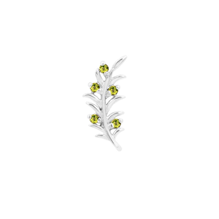 olive branch white gold