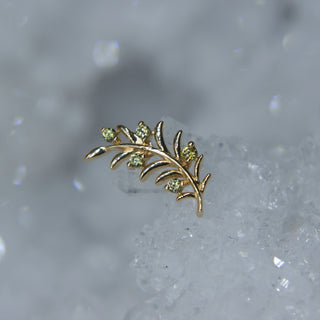 olive branch yellow gold