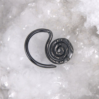 apex niobium seam ring with textured finish cardiff piercing nose septum earrings implant grade body jewellery