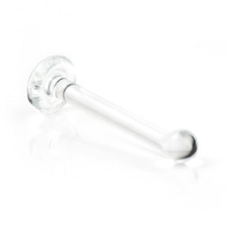 Glass Retainer Keeper for Nostril / Nose Bone
